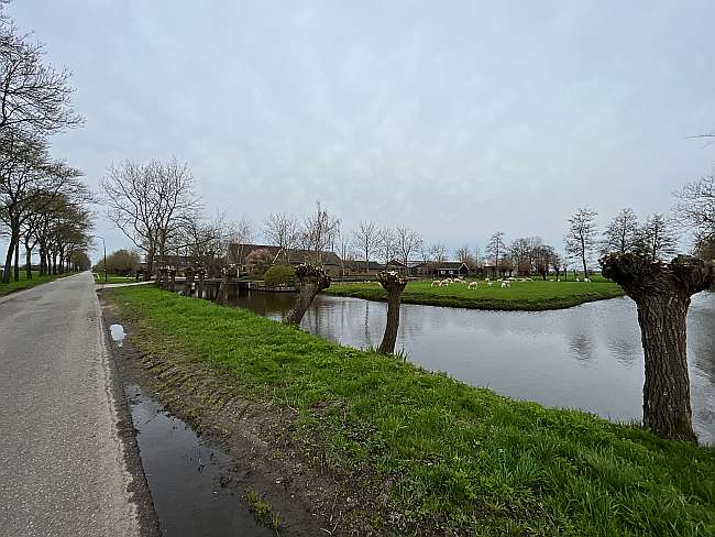 photo typical landscape with farm at greverscop netherlands 20230410